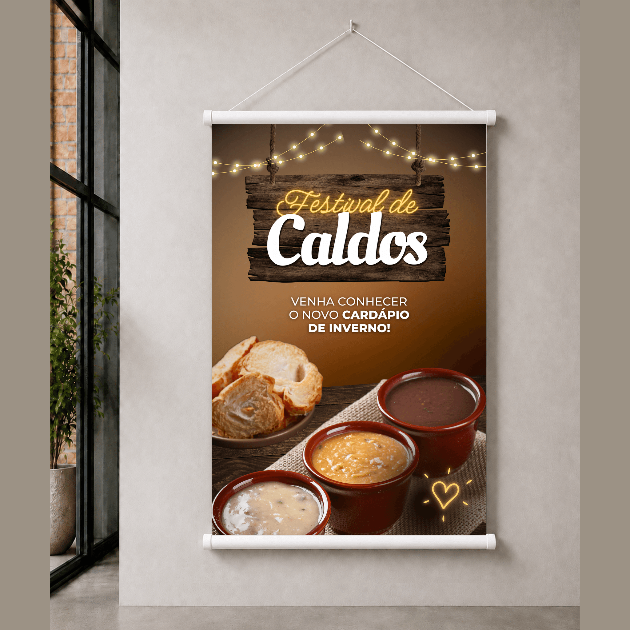 Banner Festival de Caldos Arte Pronta