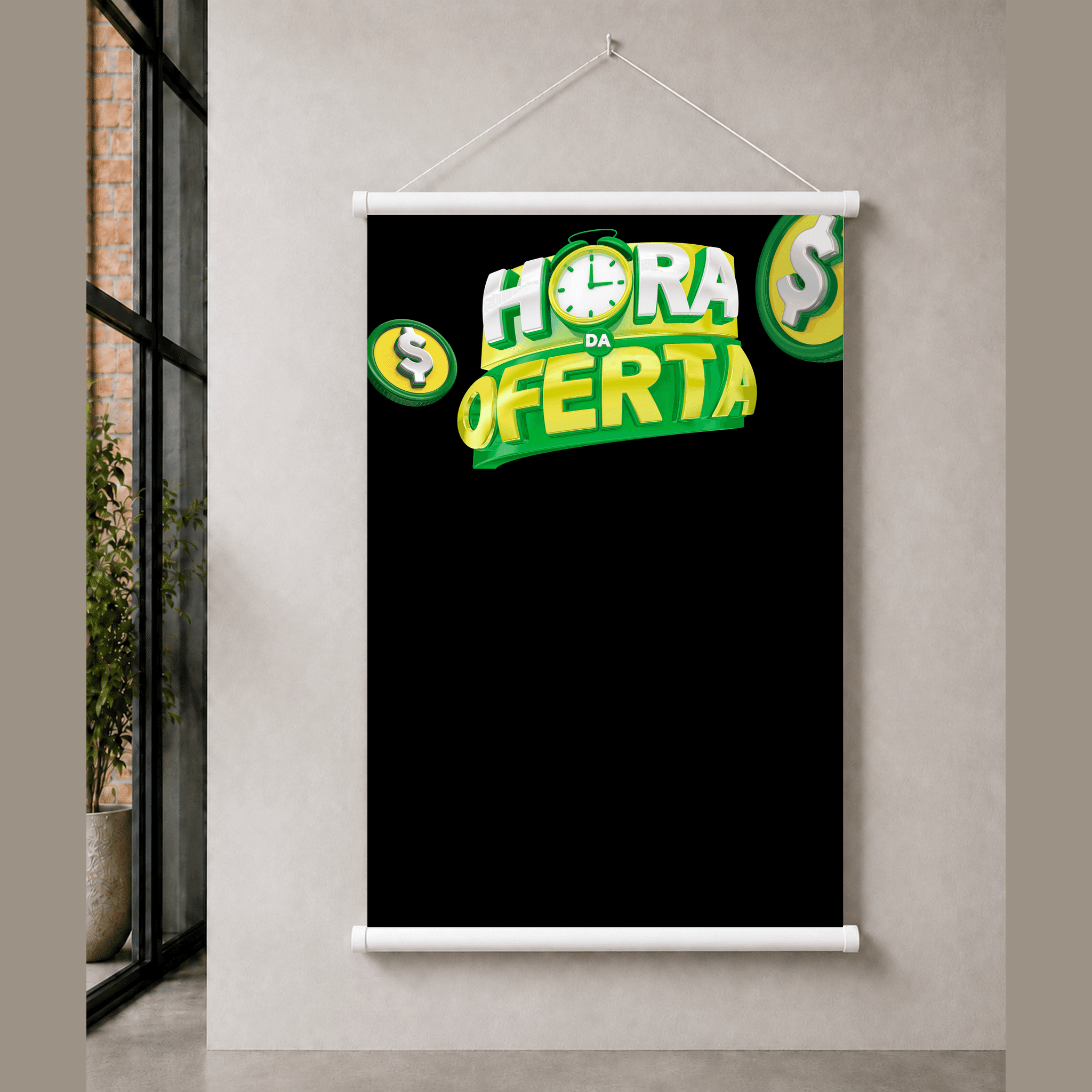Banner Hora da Oferta Arte Pronta