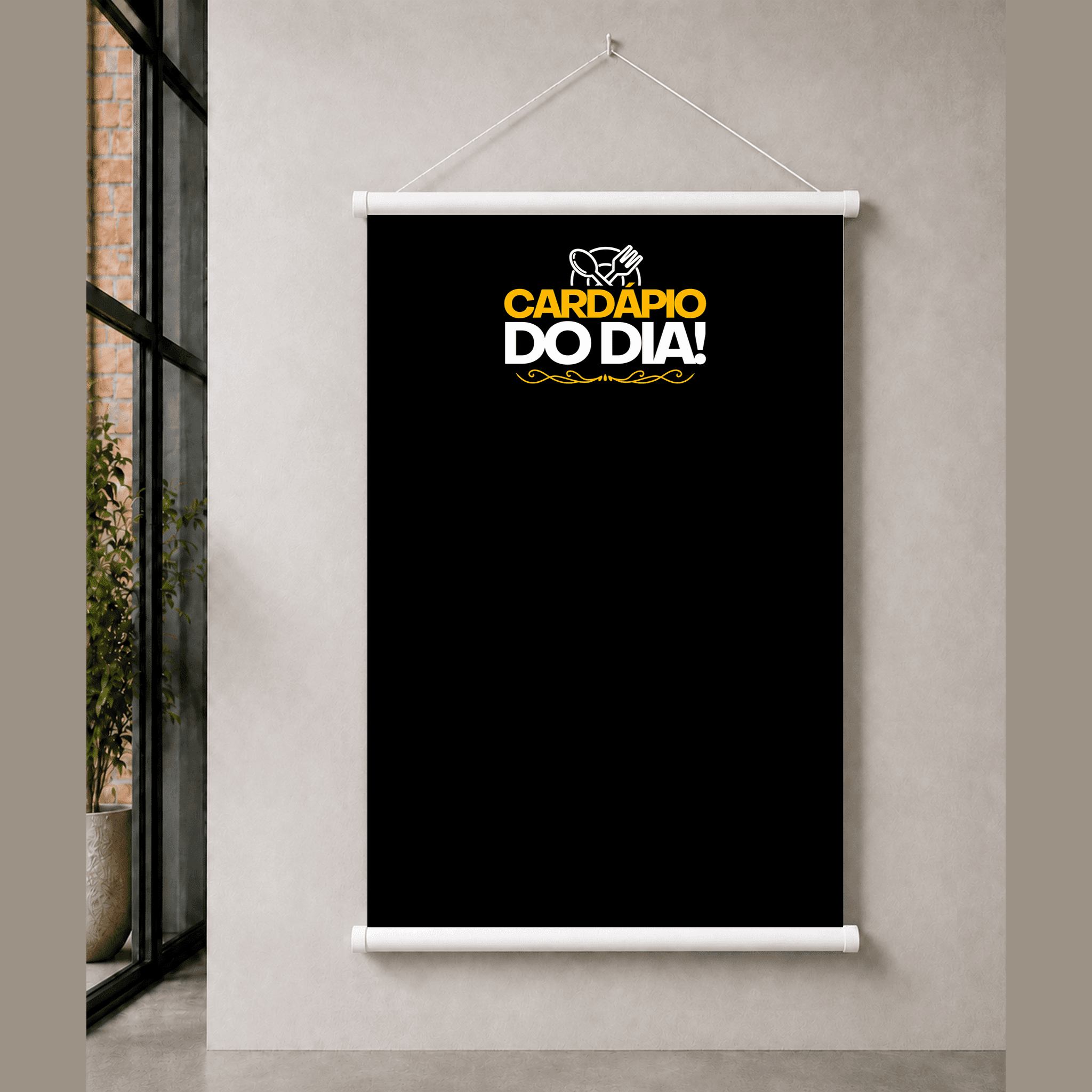 Banner Cardápio do Dia Arte Pronta